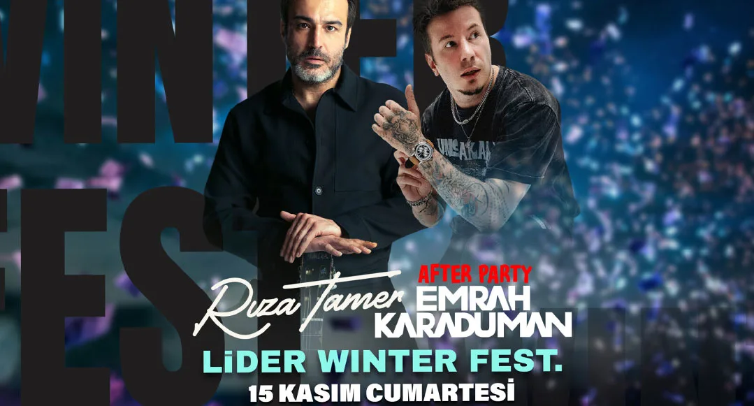Lider Winter Fest 2025 – Rıza Tamer &amp; Emrah Karaduman