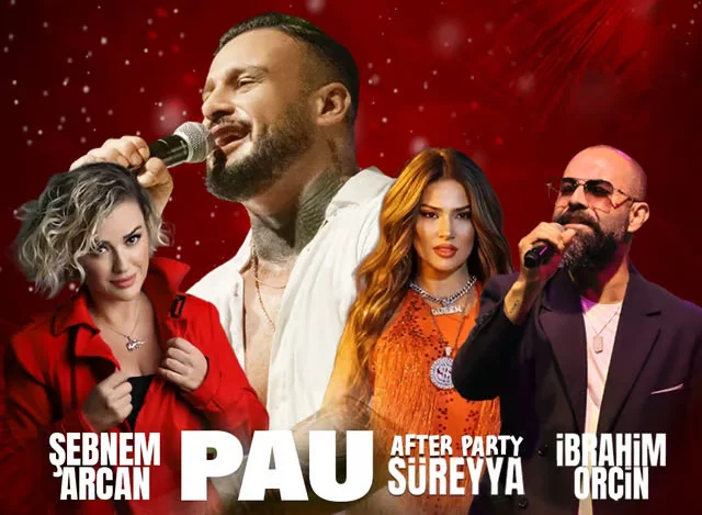 PAU Live Performance ile Yeni Yıl Coşkusu Lider Club'ta!